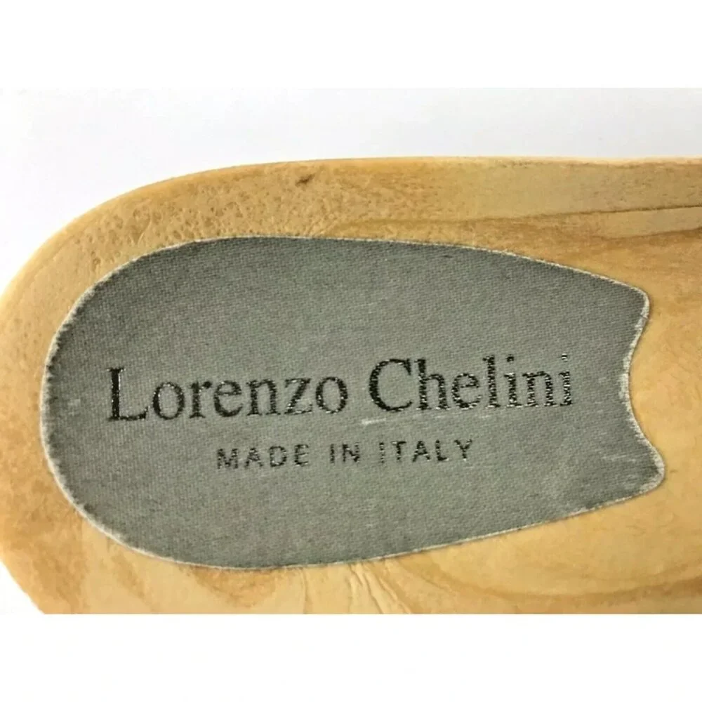 Lorenzo Chelini Womens T33338-A Brown Clear Strap Comfort Slide Sandal Size US 8 - Picture 9 of 10